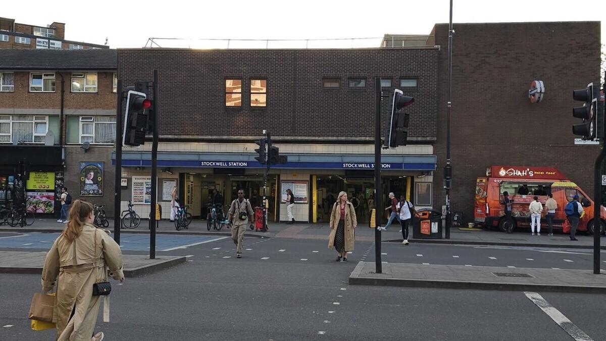London Stockwell Station Apartment Szoba fotó